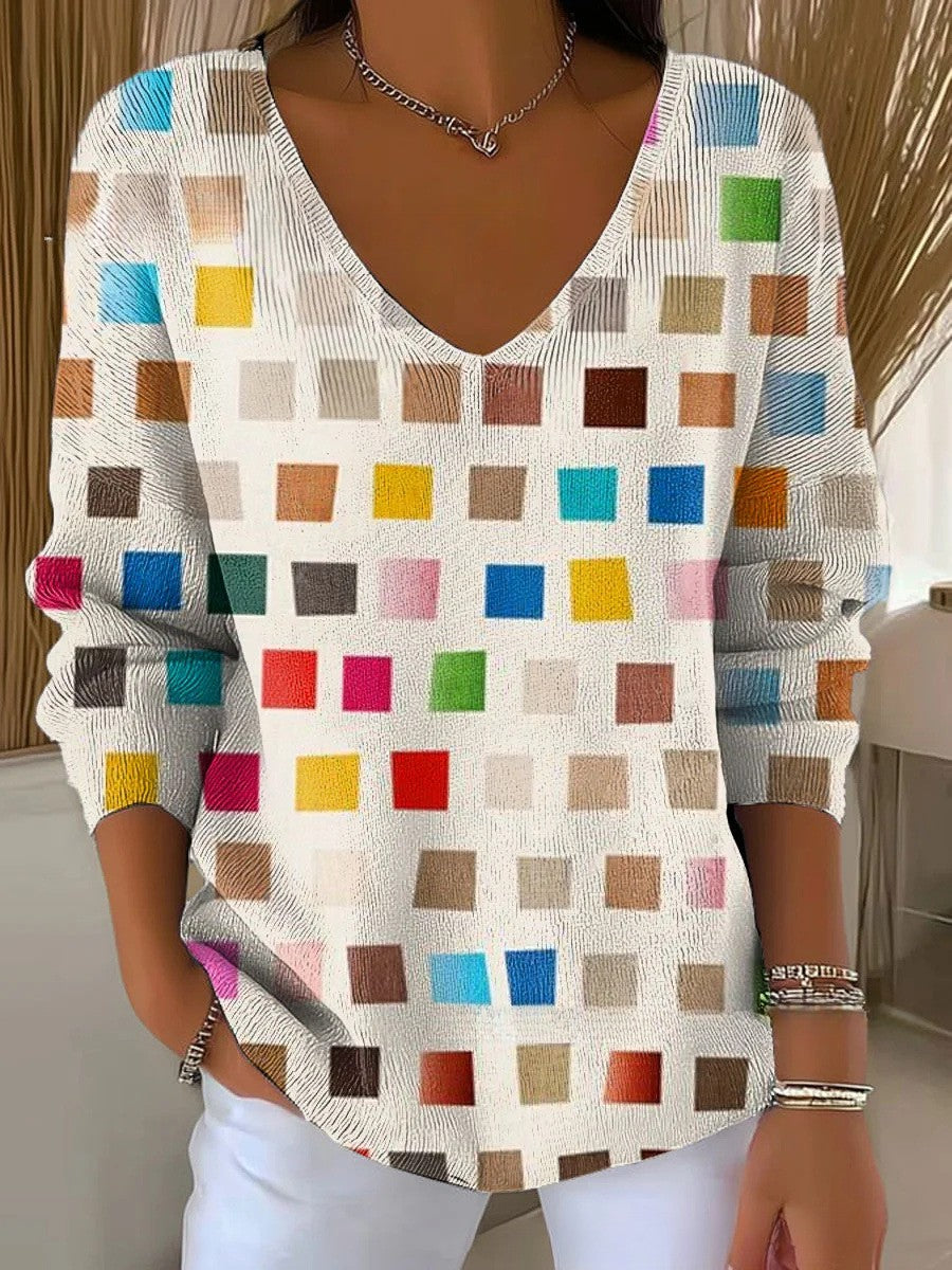 AMELIE | Maglione con scollo a V