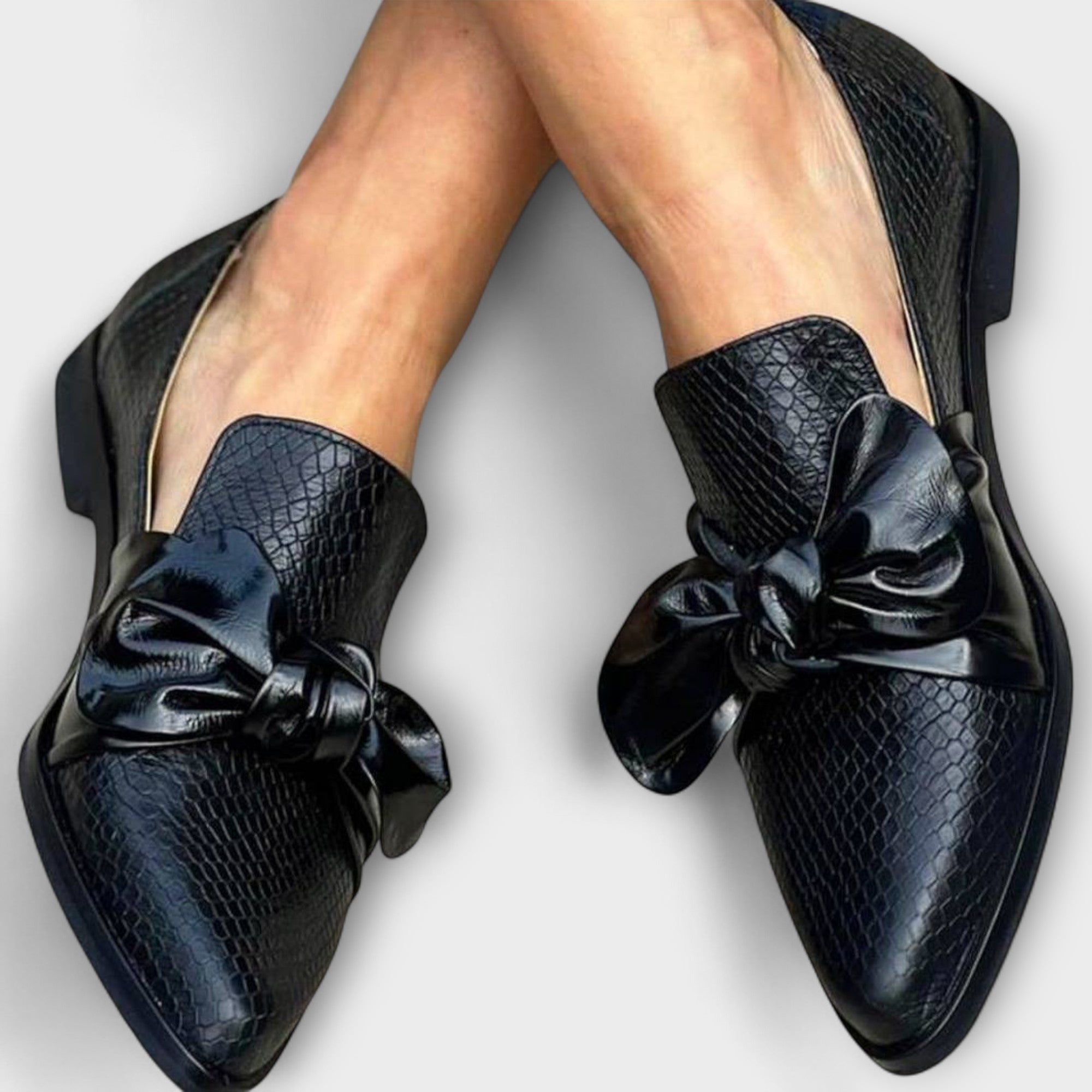 Claudia - Mocassino con fiocco decorativo