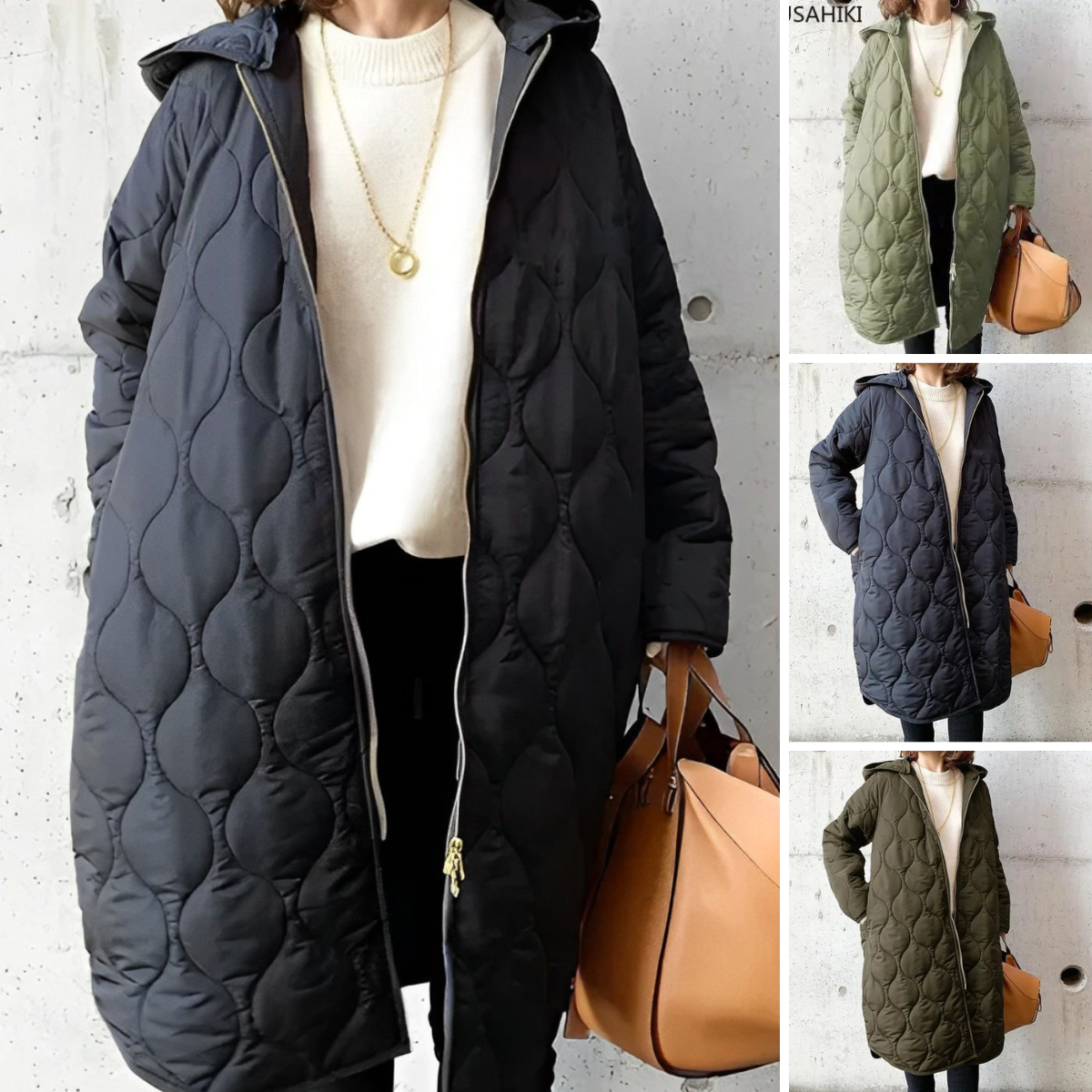 Priscilla™ | Parka con cappuccio e dettagli curati