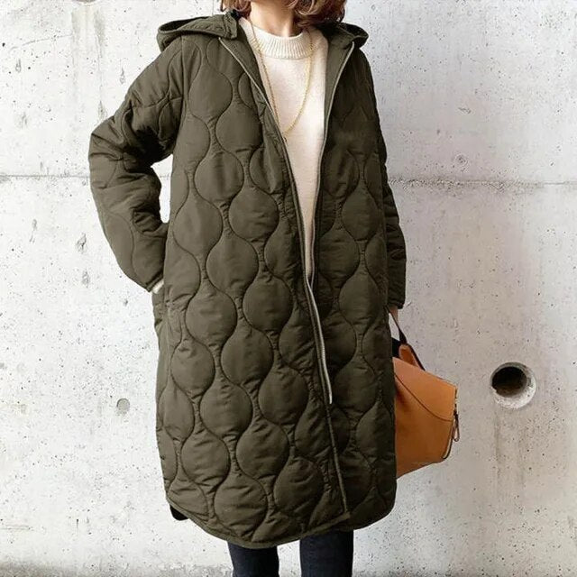 Priscilla™ | Parka con cappuccio e dettagli curati