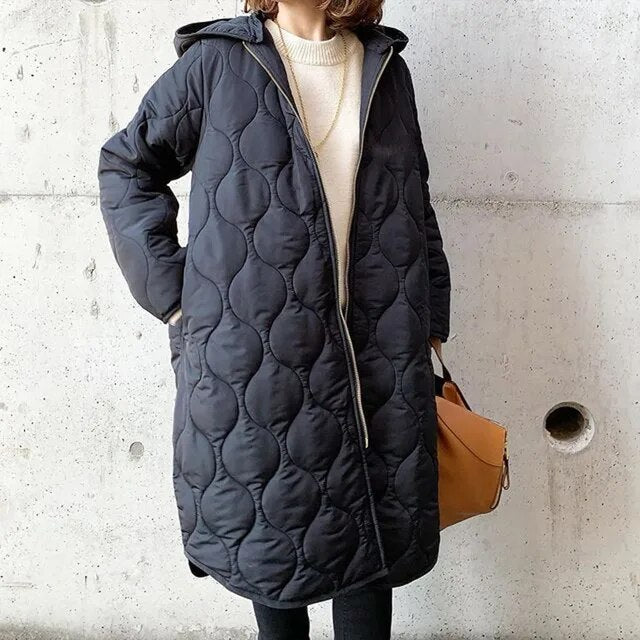 Priscilla™ | Parka con cappuccio e dettagli curati