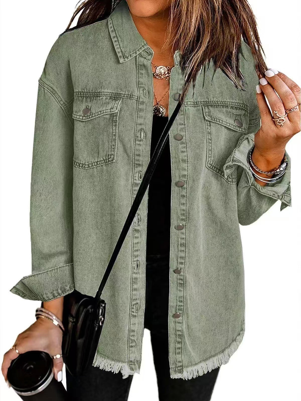 KATJA | Giacca di Jeans Classica da Giorno