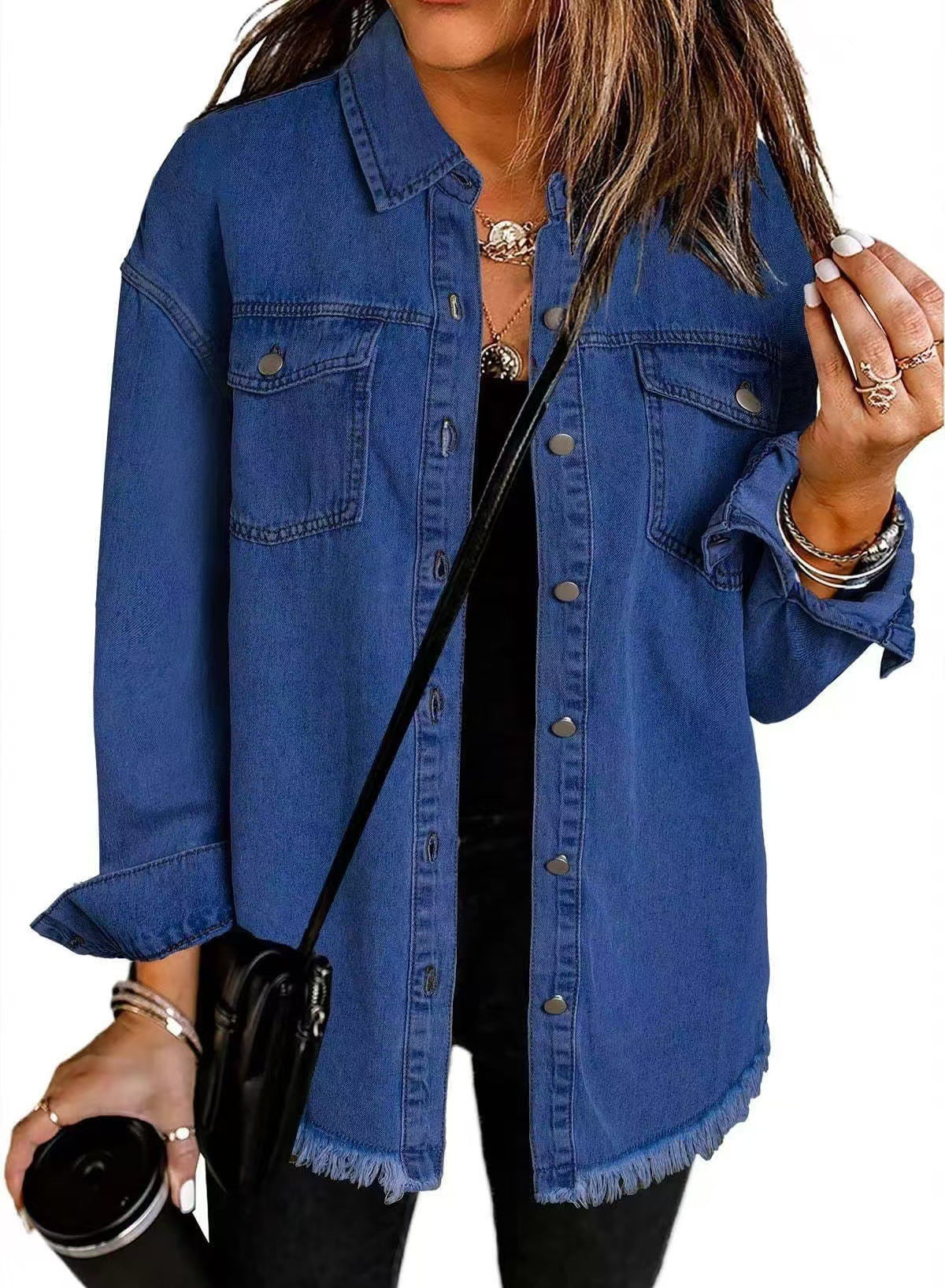 KATJA | Giacca di Jeans Classica da Giorno