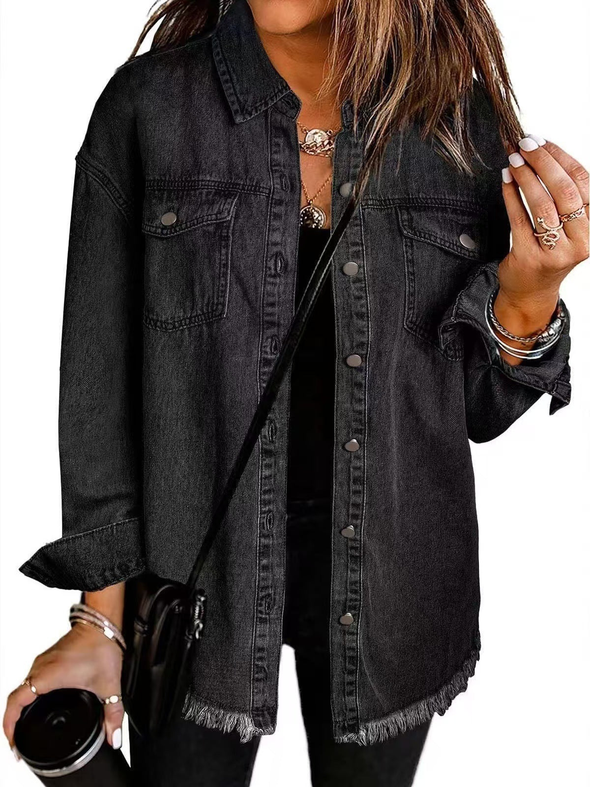 KATJA | Giacca di Jeans Classica da Giorno