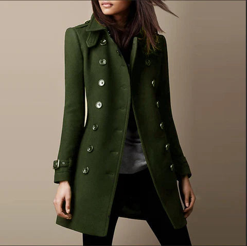 Cinzia™ | Cappotto lungo artigianale