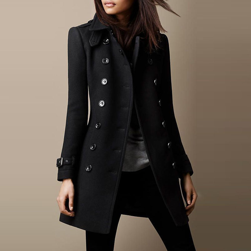 Cinzia™ | Cappotto lungo artigianale