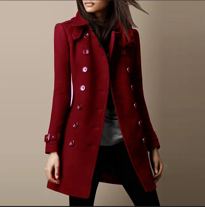 Cinzia™ | Cappotto lungo artigianale