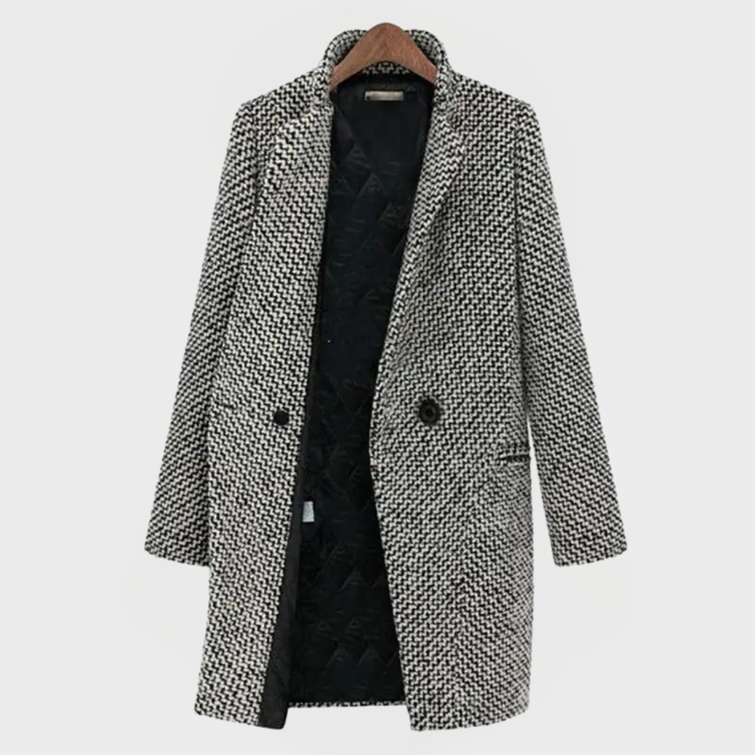 Chelsea™ | Cappotto lungo a scacchi