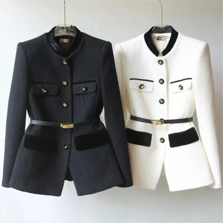 Fulvia™ | Giacca chic con taglio a portafoglio