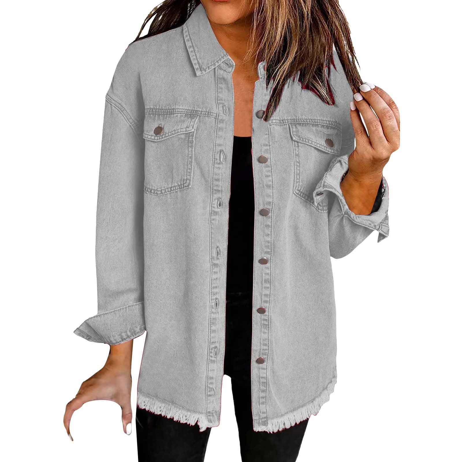 KATJA | Giacca di Jeans Classica da Giorno