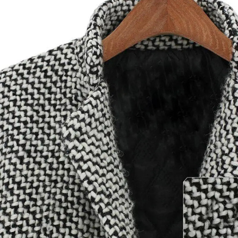 Chelsea™ | Cappotto lungo a scacchi