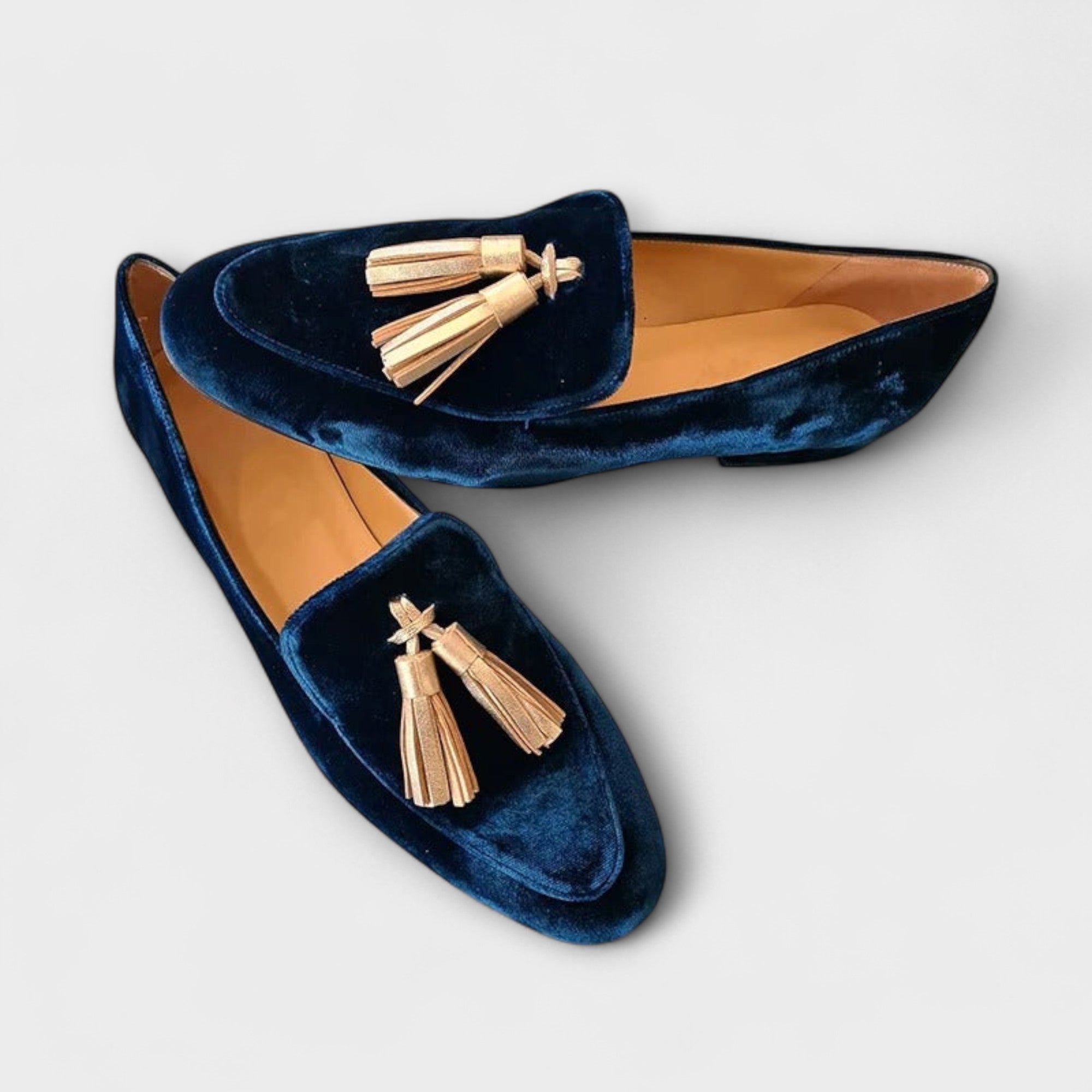 Quinnlyn – Mocassini vintage con frange