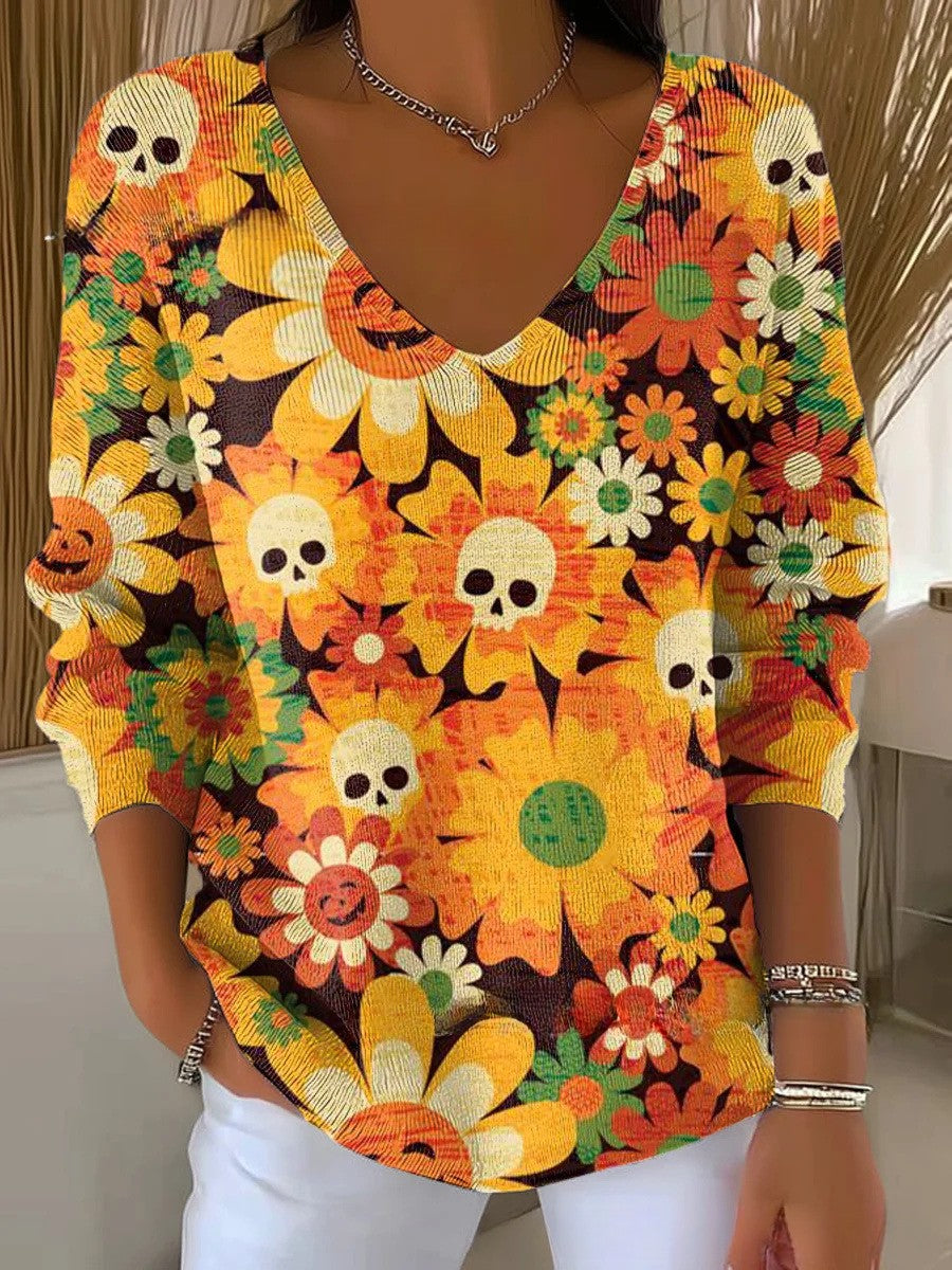 ELODIE | Maglione con scollo a V