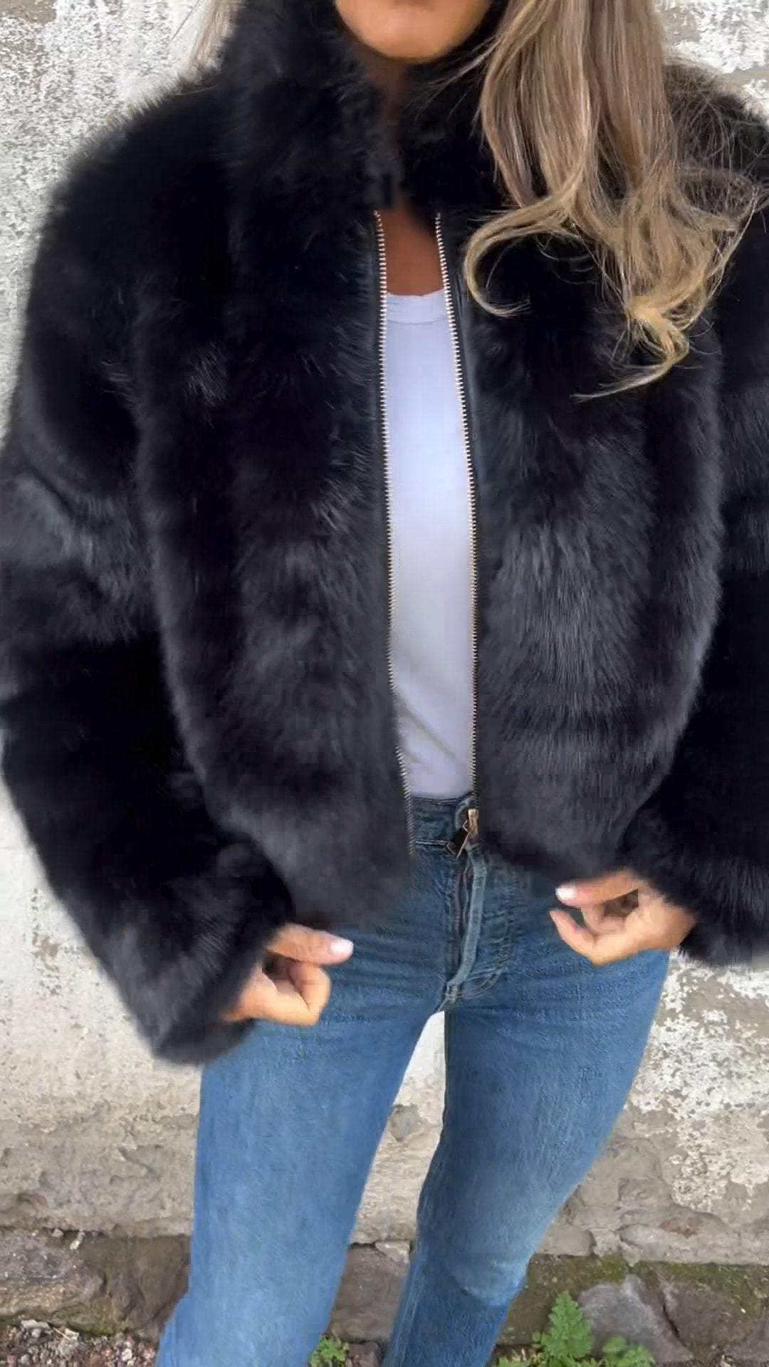 Sara™ | Cappotto di pelliccia pregiata